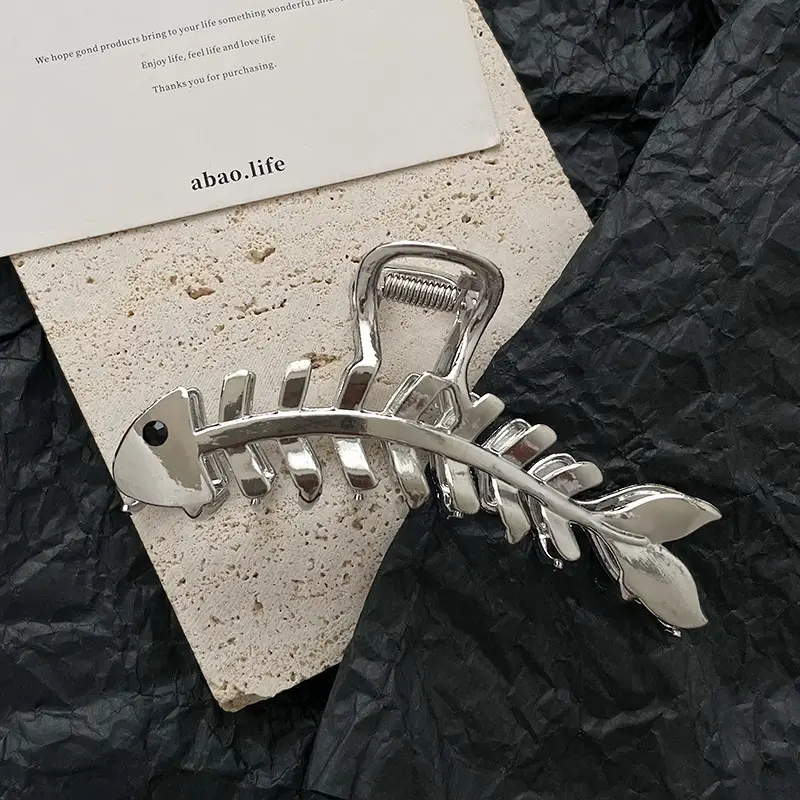 8# fishbone grip clip