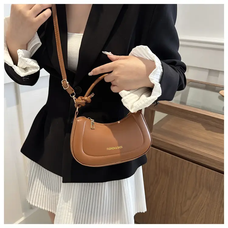Pink Leather Shoulder Crossbody Bag for Women — feature 17