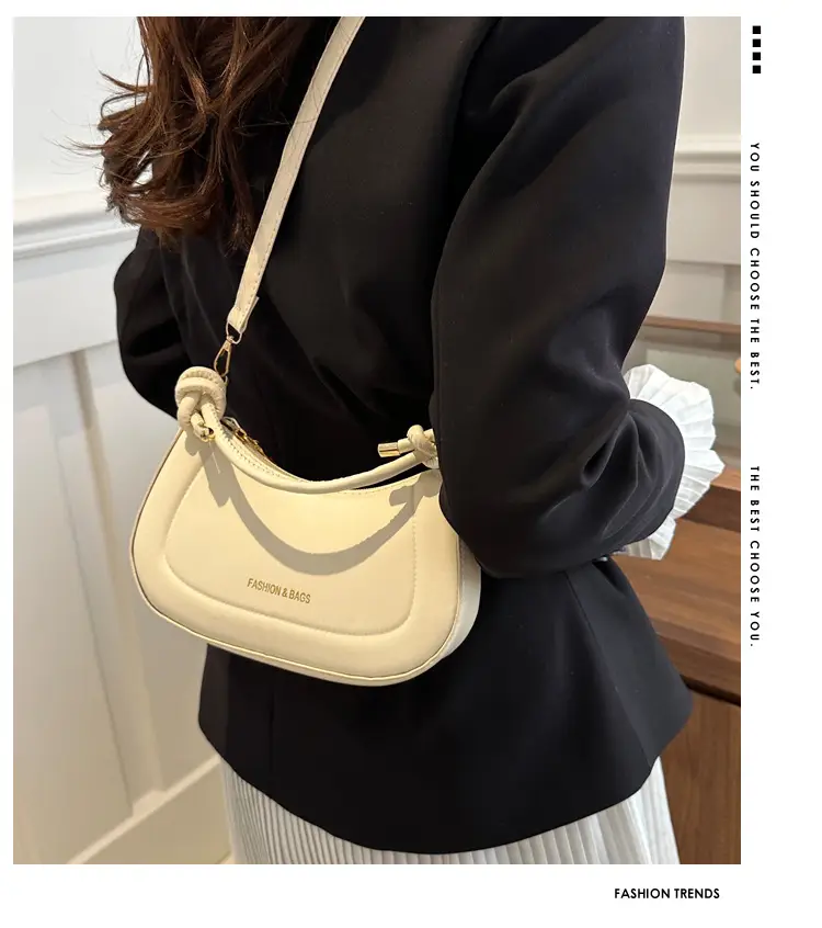 Pink Leather Shoulder Crossbody Bag for Women — feature 2