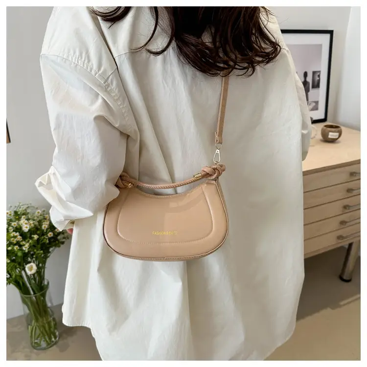 Pink Leather Shoulder Crossbody Bag for Women — feature 25