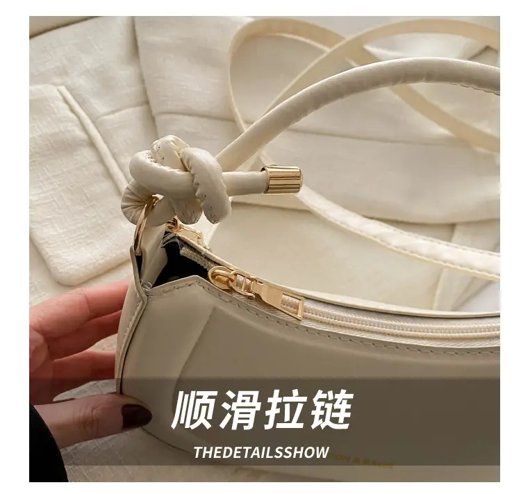 Pink Leather Shoulder Crossbody Bag for Women — feature 5