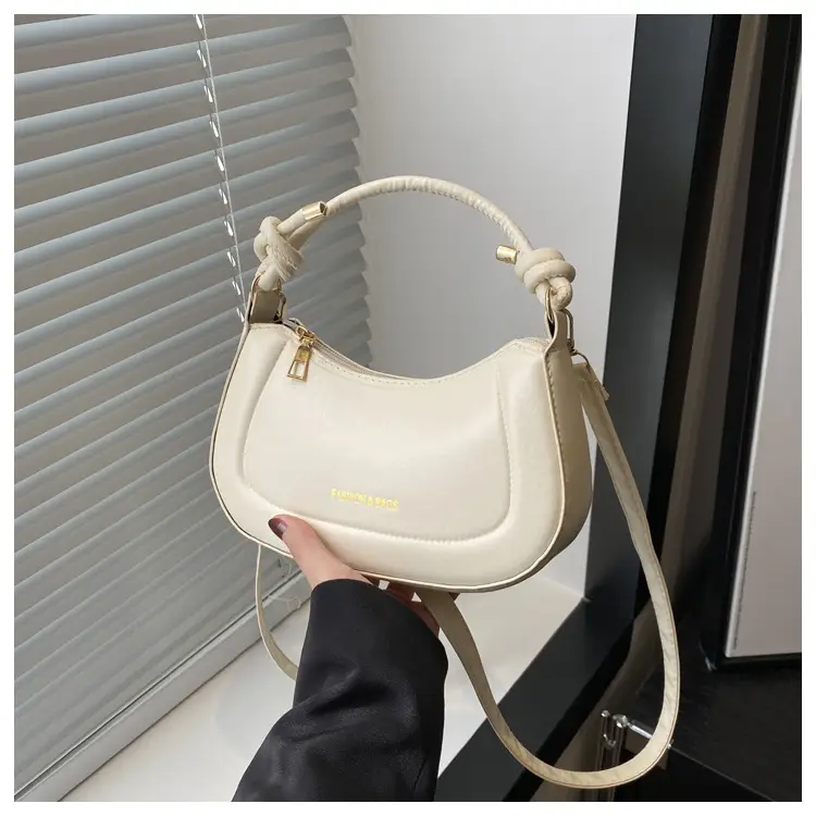 Pink Leather Shoulder Crossbody Bag for Women