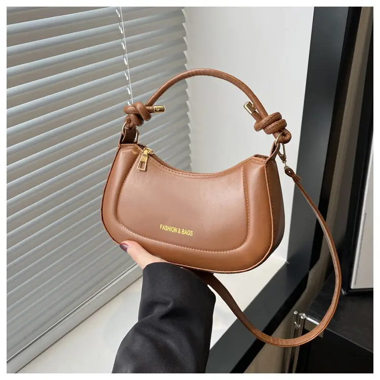 Pink Leather Shoulder Crossbody Bag for Women