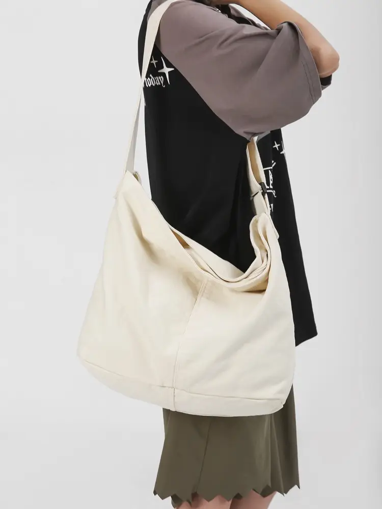 2024 Crossbody Bag for Men Women Ins Harajuku Canvas Shoulder - Image 6