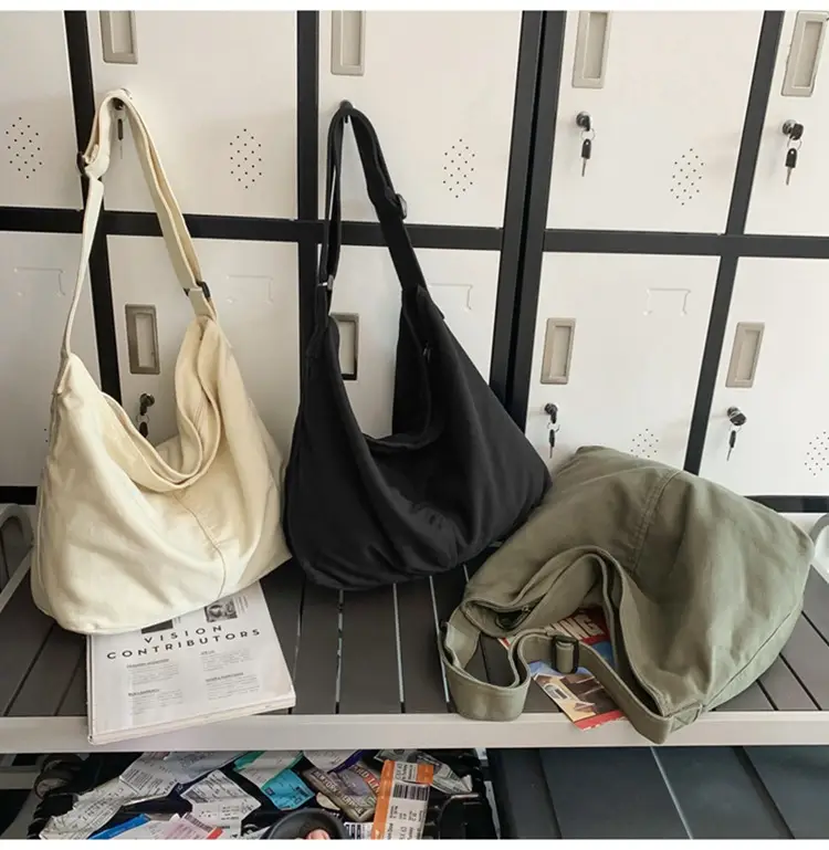 2024 Crossbody Bag for Men Women Ins Harajuku Canvas Shoulder — feature 27