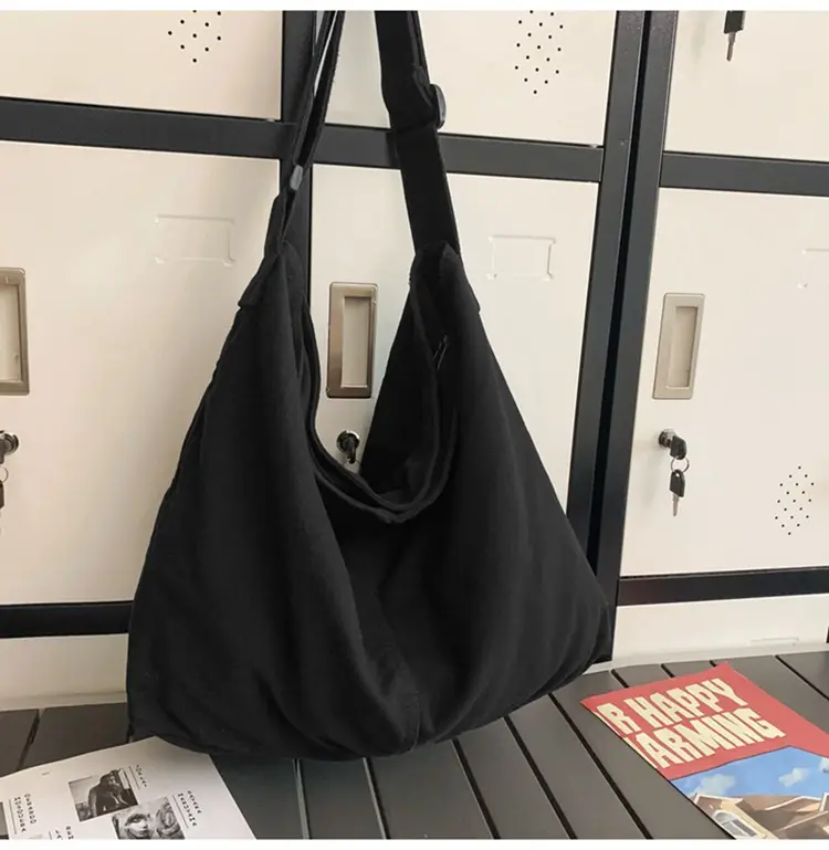 2024 Crossbody Bag for Men Women Ins Harajuku Canvas Shoulder — feature 30