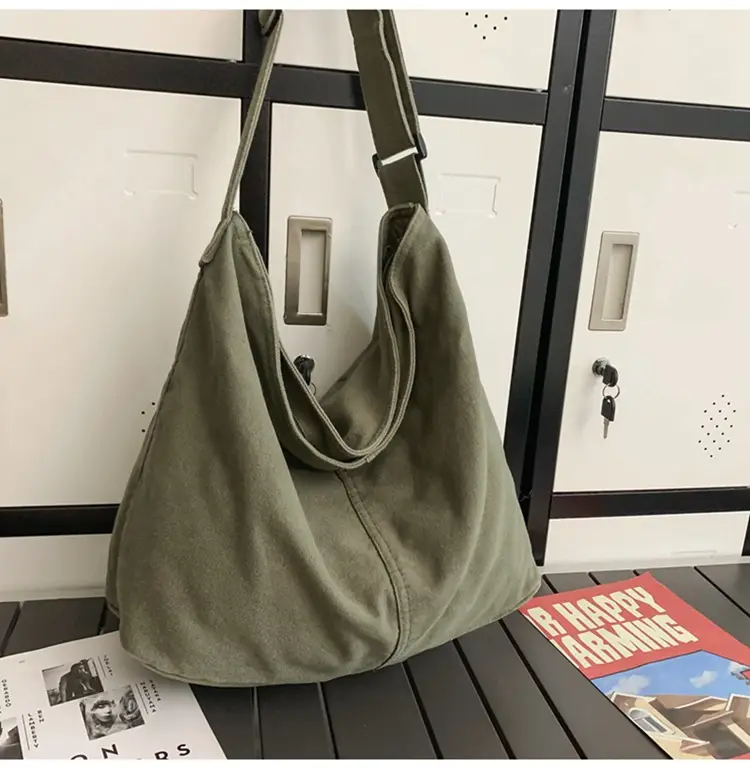 2024 Crossbody Bag for Men Women Ins Harajuku Canvas Shoulder — feature 32