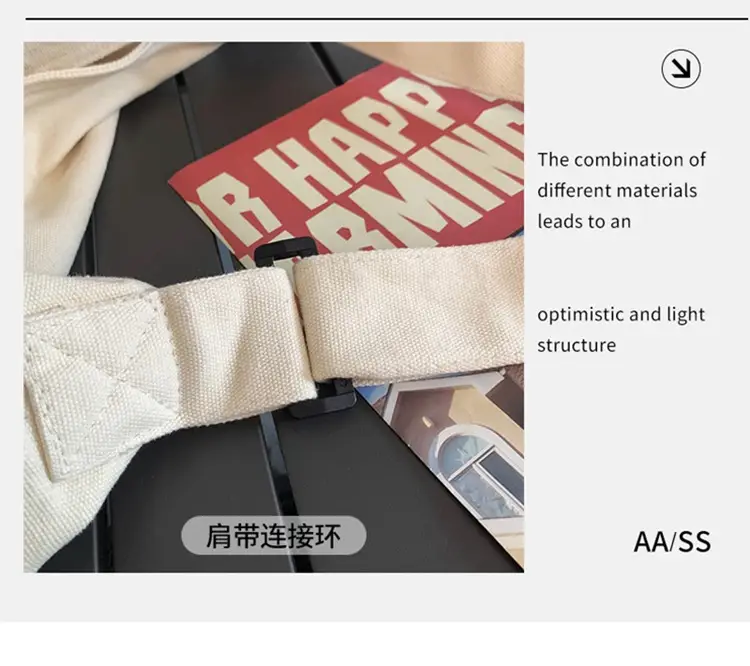 2024 Crossbody Bag for Men Women Ins Harajuku Canvas Shoulder — feature 41