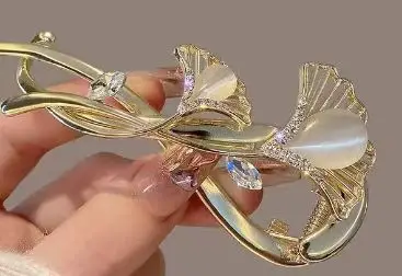 Suzuki Orchid Tassel Hair Clip Pearl Diamond Clip - Image 20