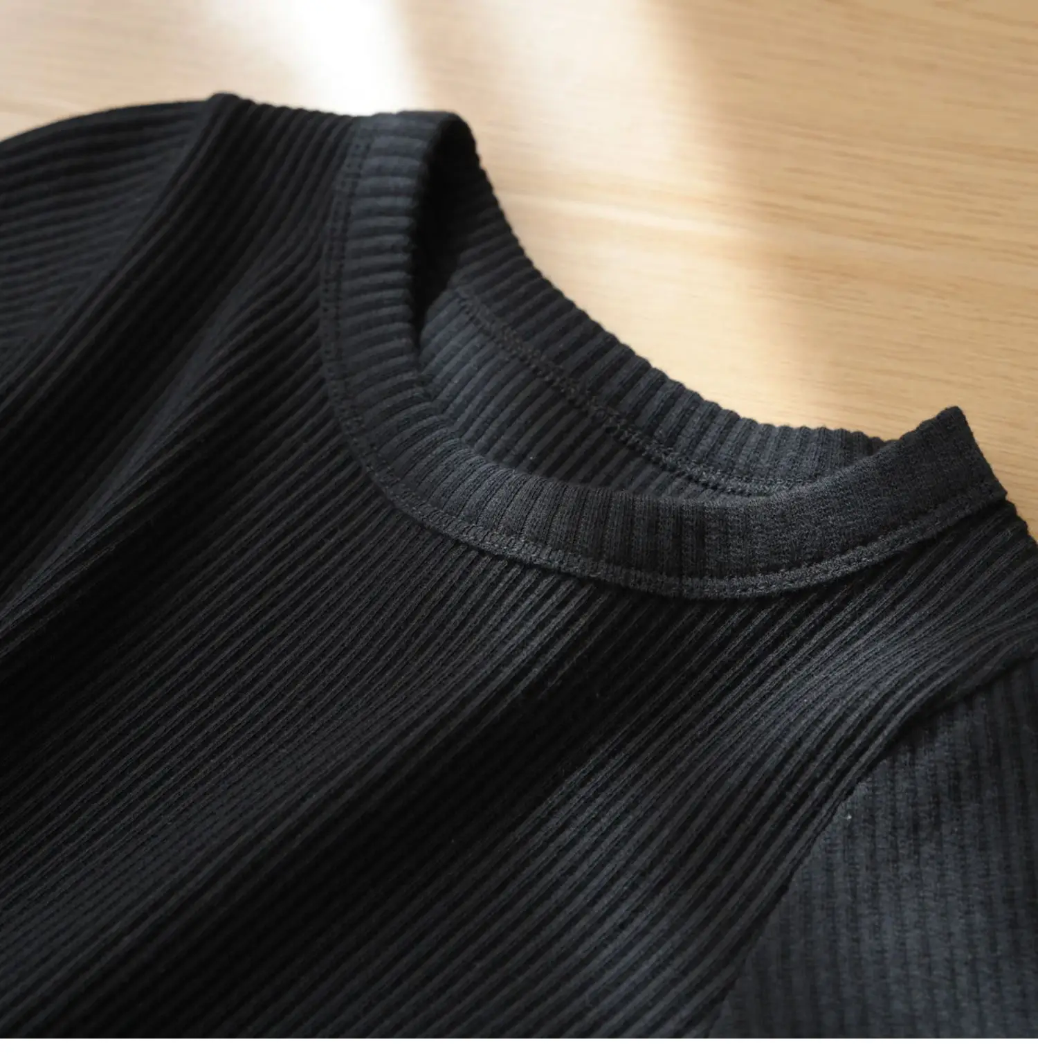 Children Cotton Pit-strip T-shirt Round Neck Short Sleeve Summer Wear — feature 10
