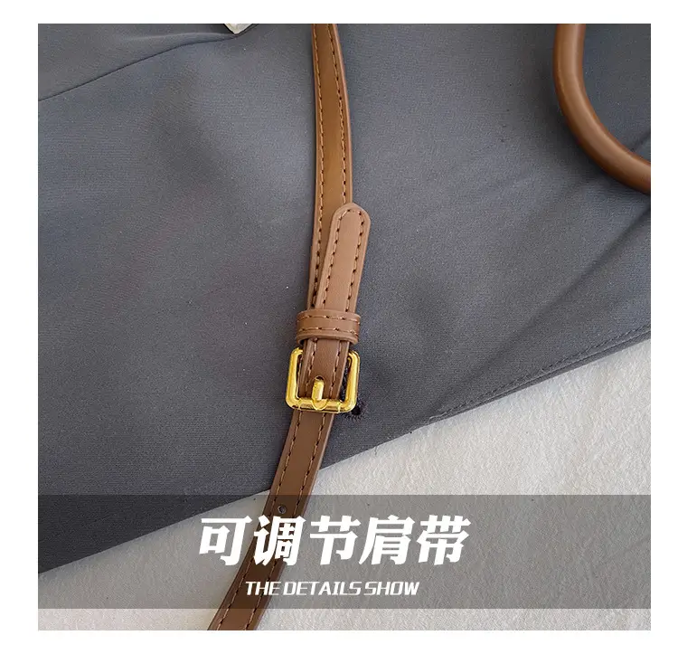 Black Croc Textured Shoulder Messenger Bag for Women — feature 9