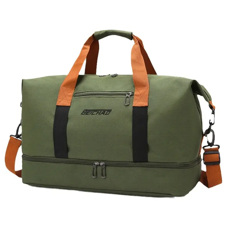 Crossbody Yoga Fitness Bag Large Capacity Dry Wet Separated