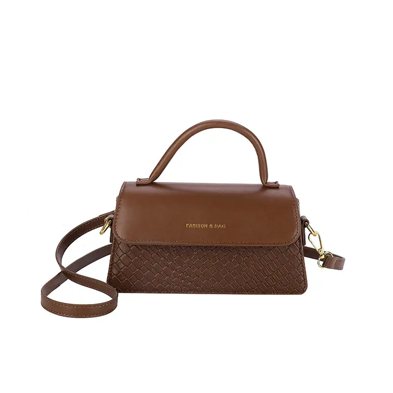 Brown Western Style Small Square Bag for Women - Image 7