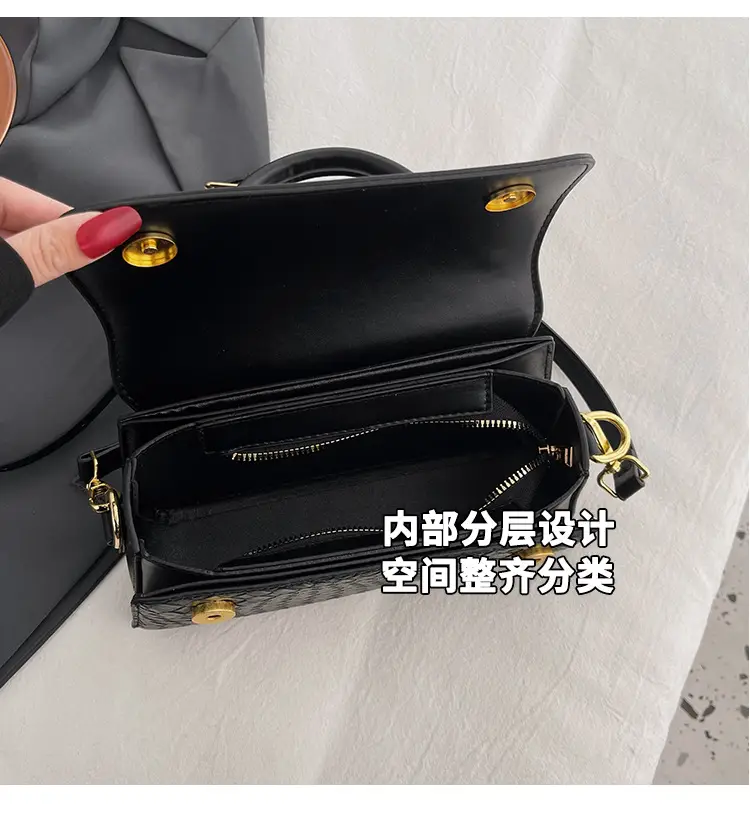 Brown Western Style Small Square Bag for Women — feature 10