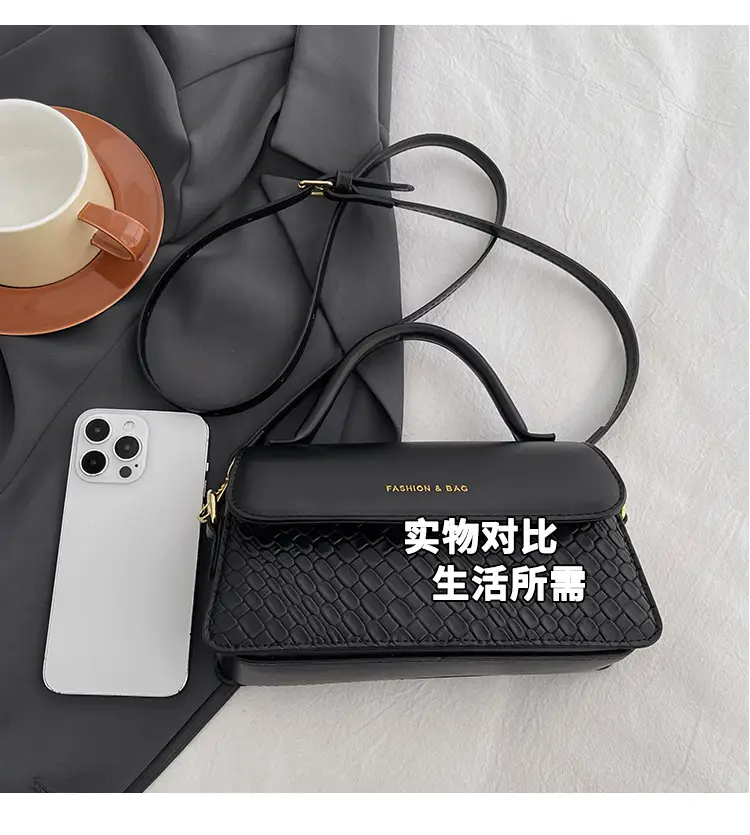 Brown Western Style Small Square Bag for Women — feature 12