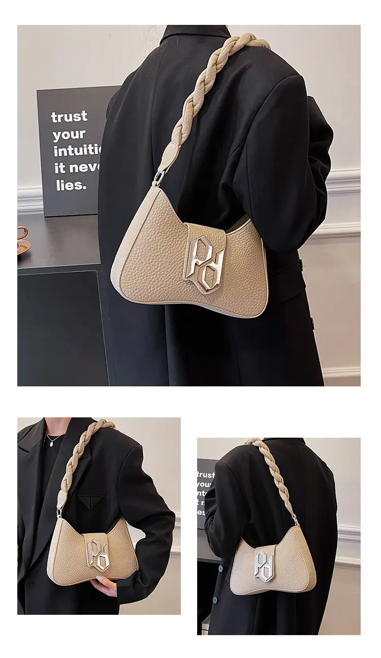 Brown Western Style Small Square Bag for Women — feature 19