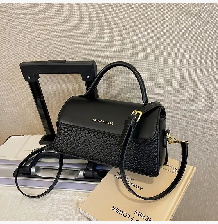 Brown Western Style Small Square Bag for Women — feature 28
