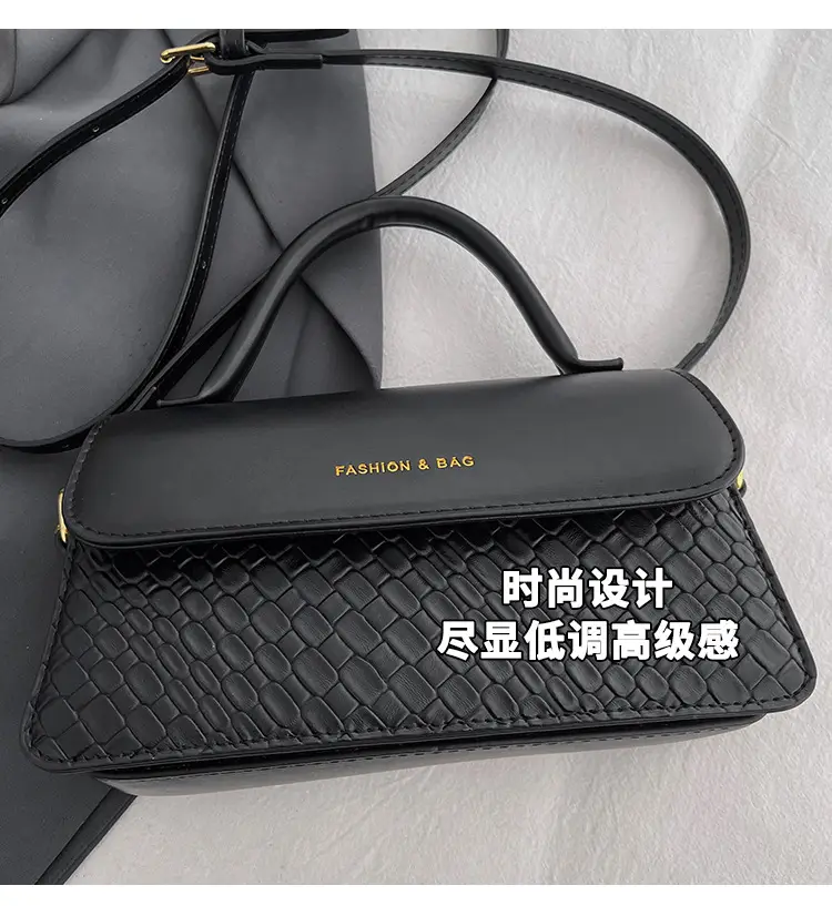 Brown Western Style Small Square Bag for Women — feature 3