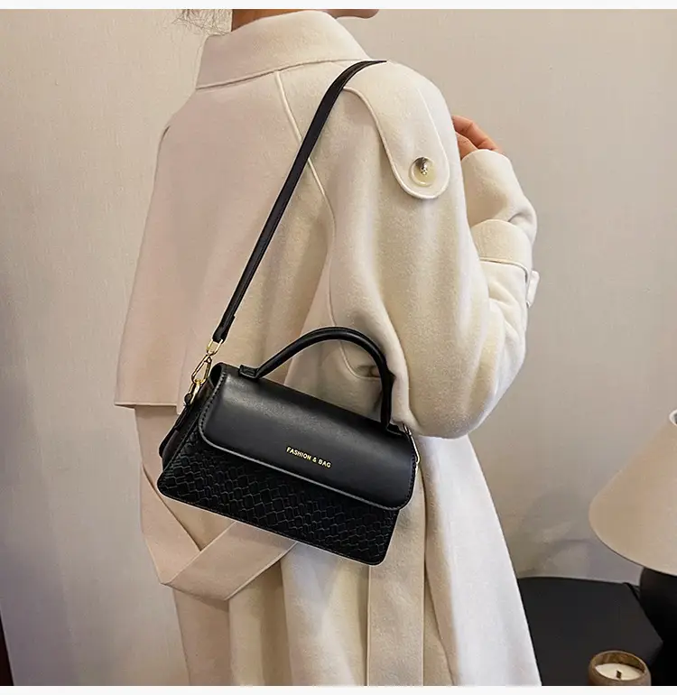 Brown Western Style Small Square Bag for Women — feature 32
