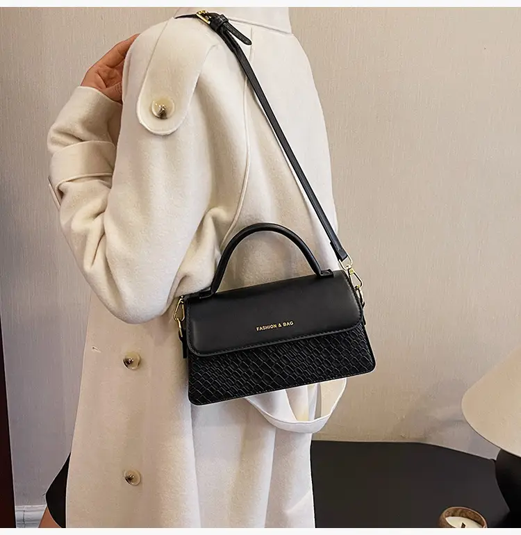 Brown Western Style Small Square Bag for Women — feature 33
