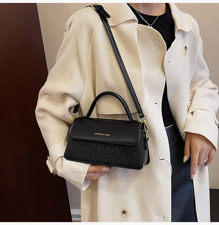 Brown Western Style Small Square Bag for Women — feature 34