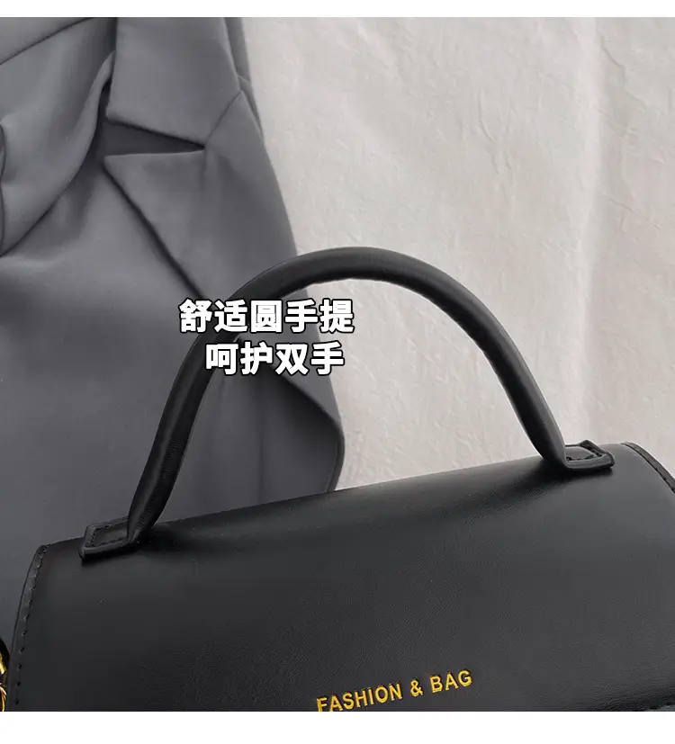 Brown Western Style Small Square Bag for Women — feature 6