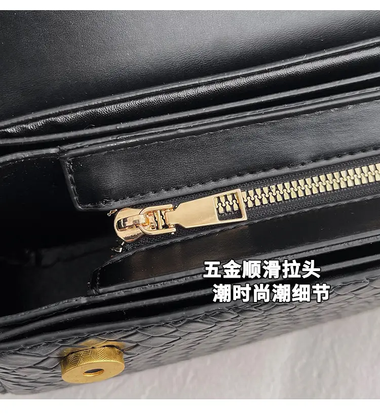 Brown Western Style Small Square Bag for Women — feature 9