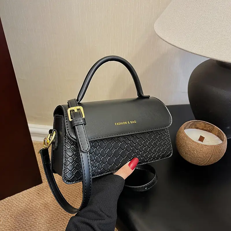 Brown Western Style Small Square Bag for Women - Image 2