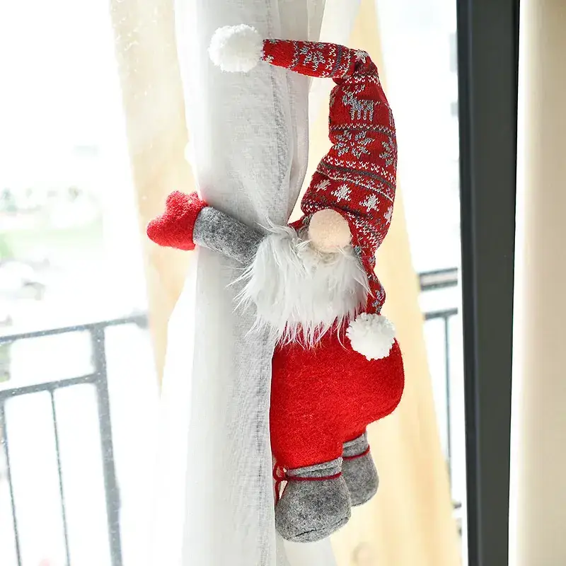 Christmas Rudolph Window Decor 169g Old Man Tie Rope