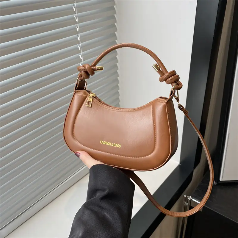 2024 New Style Saddle Bag Women Retro Shoulder Crossbody - Image 6