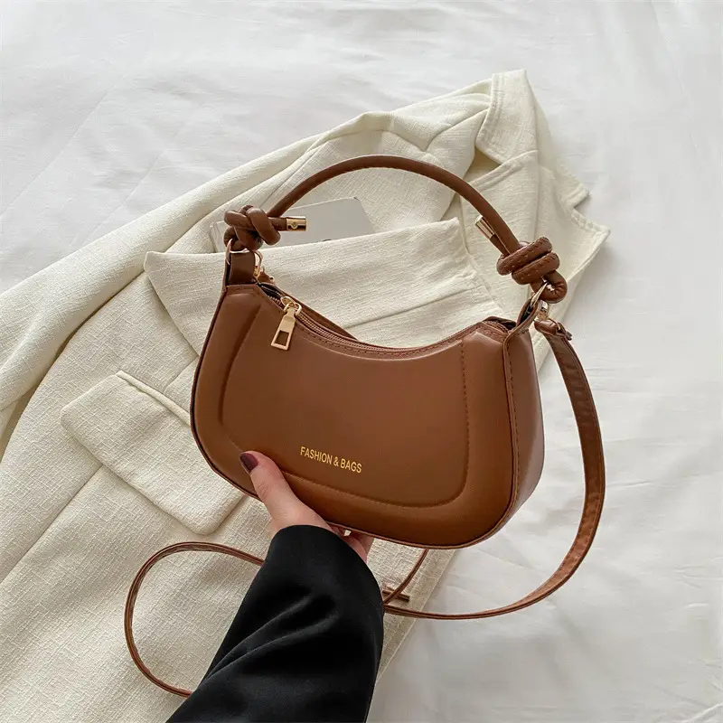 2024 New Style Saddle Bag Women Retro Shoulder Crossbody - Image 3