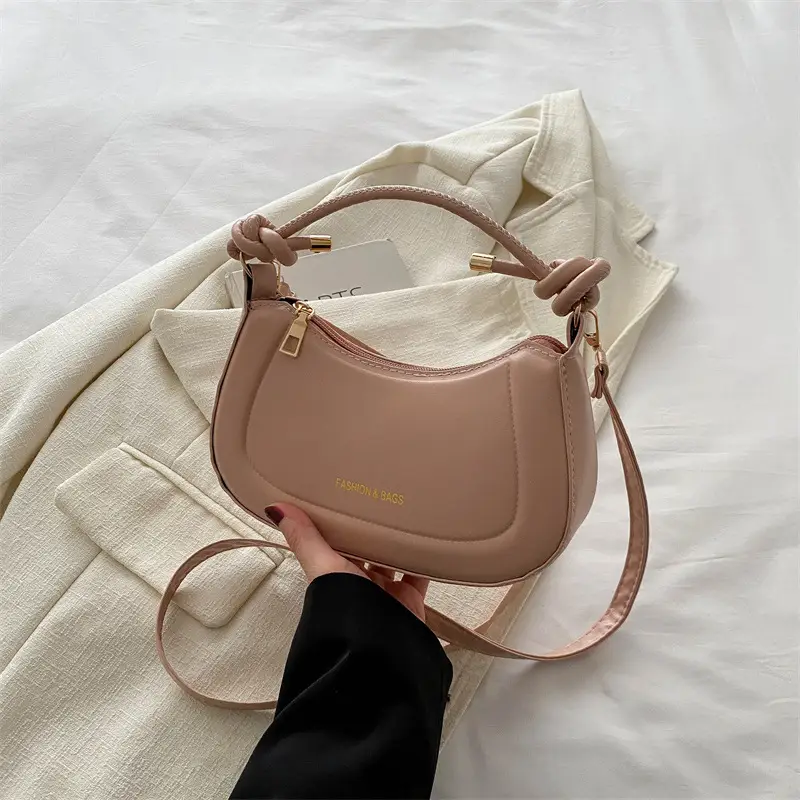 2024 New Style Saddle Bag Women Retro Shoulder Crossbody - Image 5