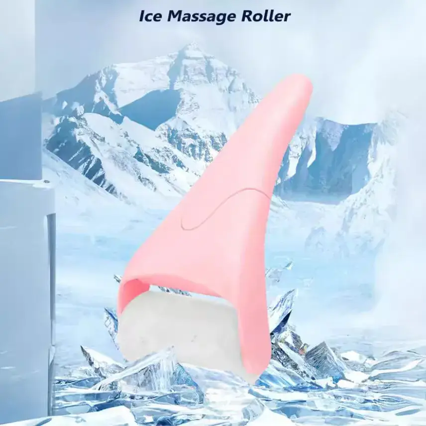 Ice Roller Face Massage Cold Applicator Green - Image 16
