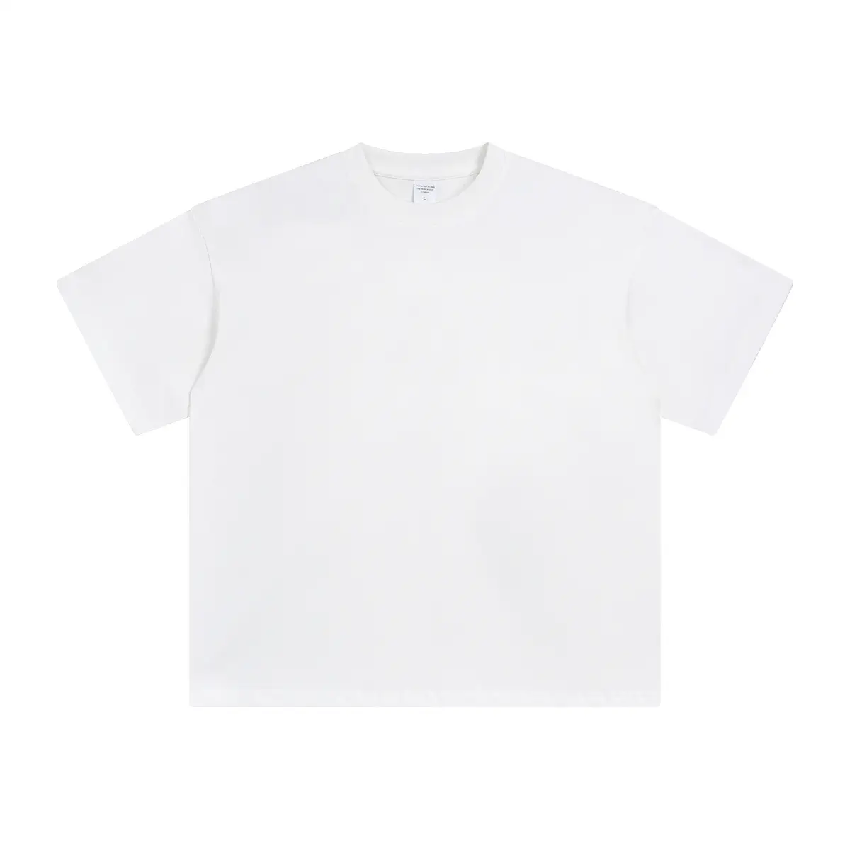 2025 Summer Loose Shoulder T-Shirt for Men Women Pure Cotton