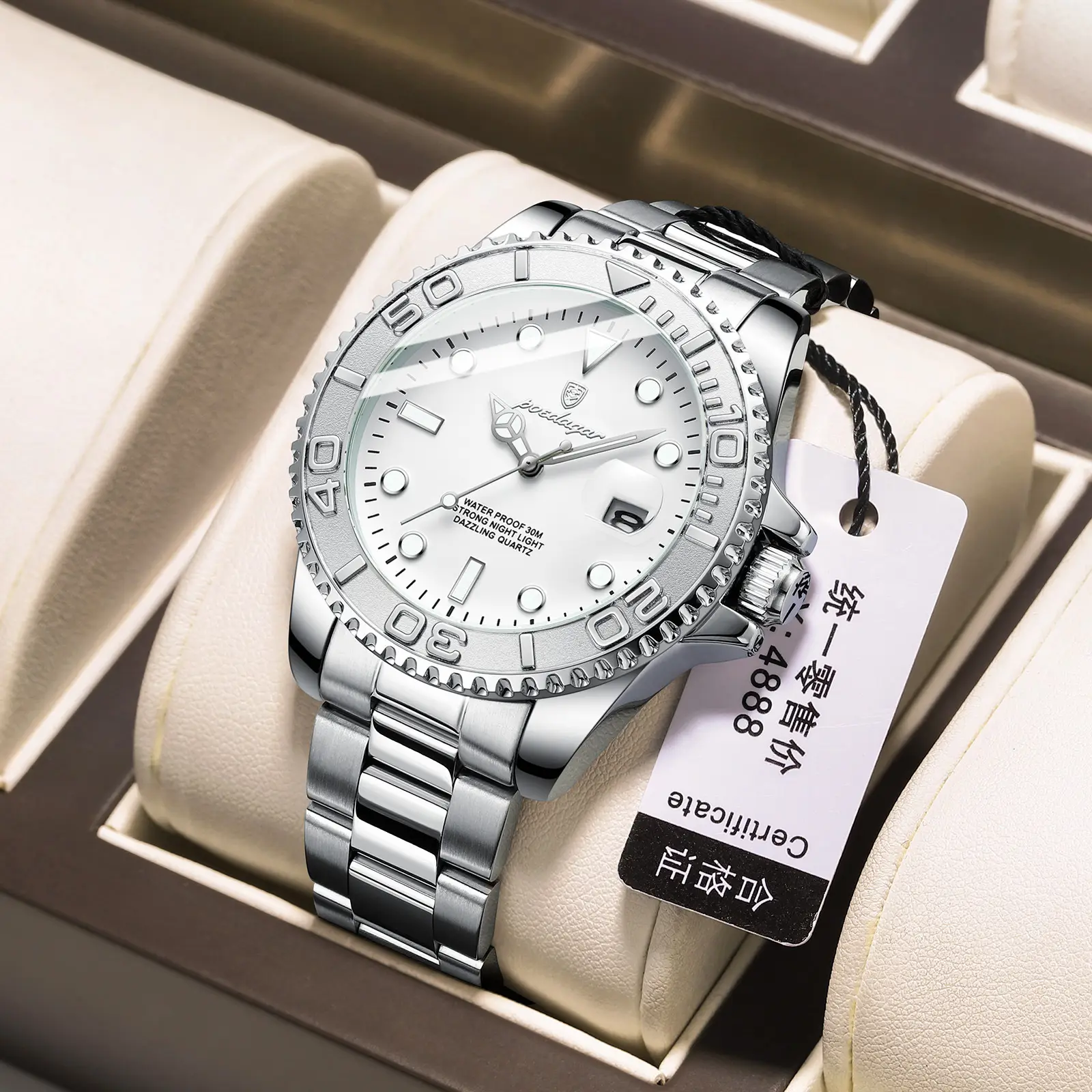 Men's Swiss Waterproof Luminous Quartz Watch - Image 3