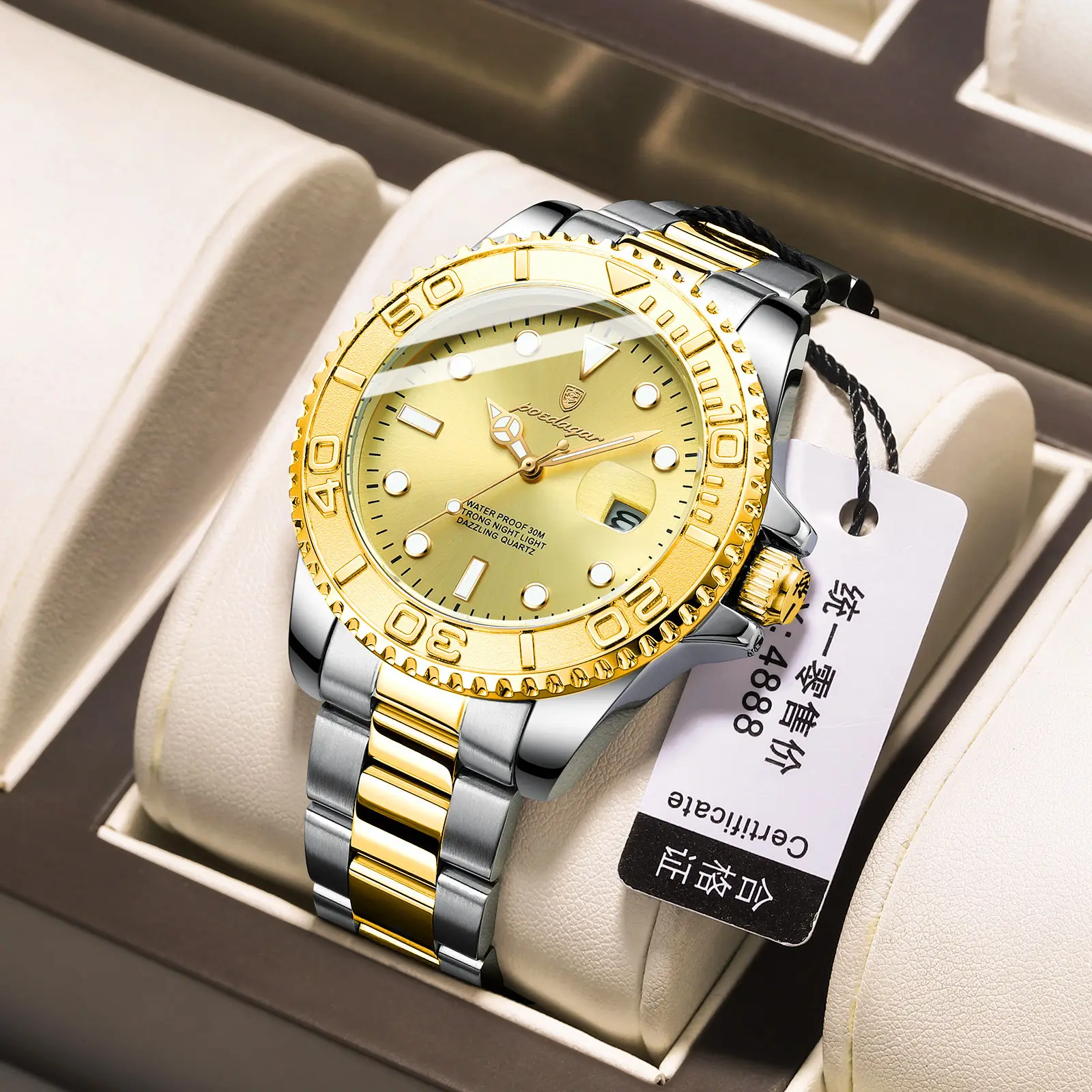 Men's Swiss Waterproof Luminous Quartz Watch - Image 4