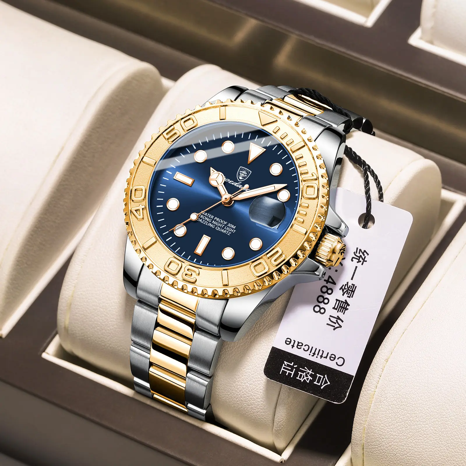 Men's Swiss Waterproof Luminous Quartz Watch - Image 5