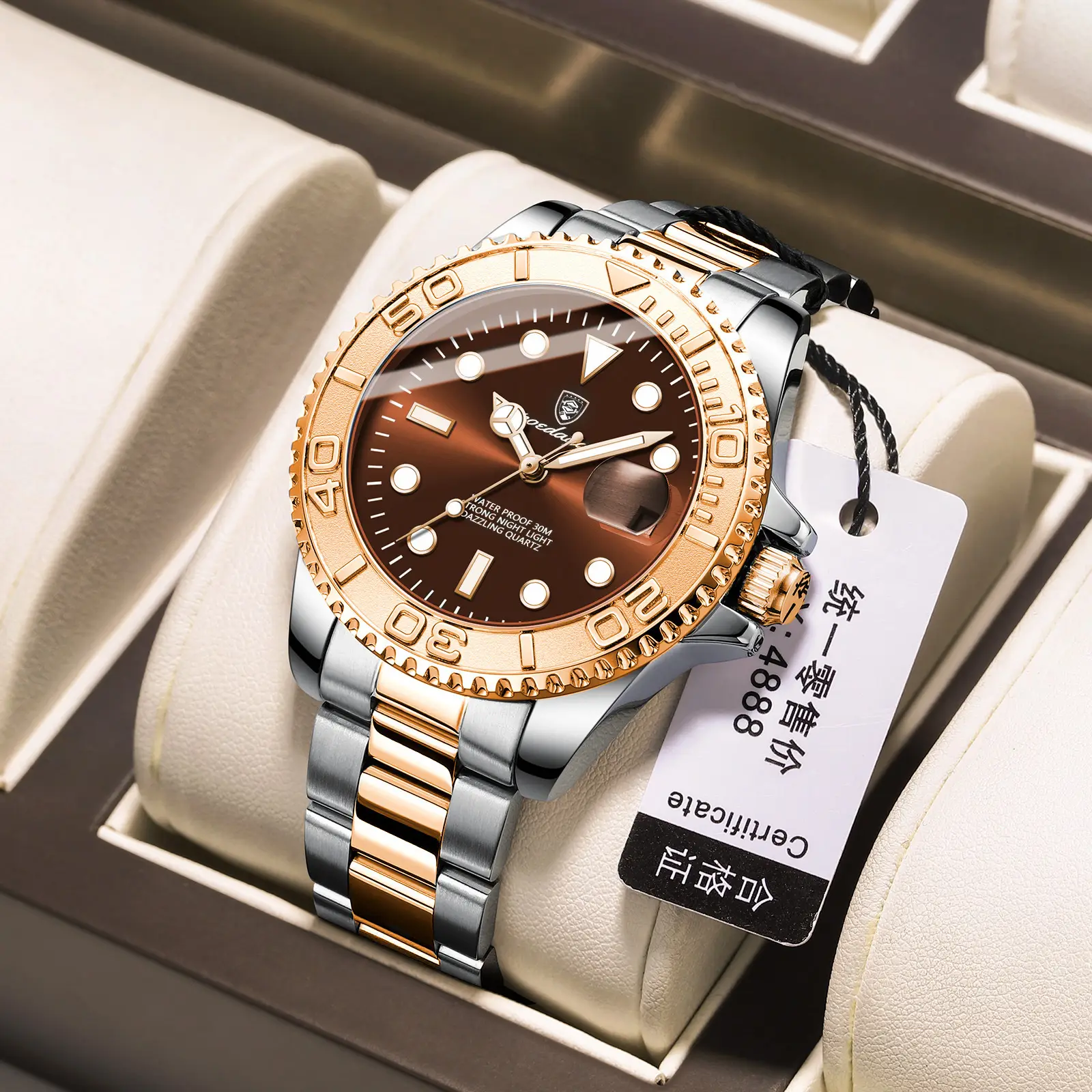 Men's Swiss Waterproof Luminous Quartz Watch - Image 7