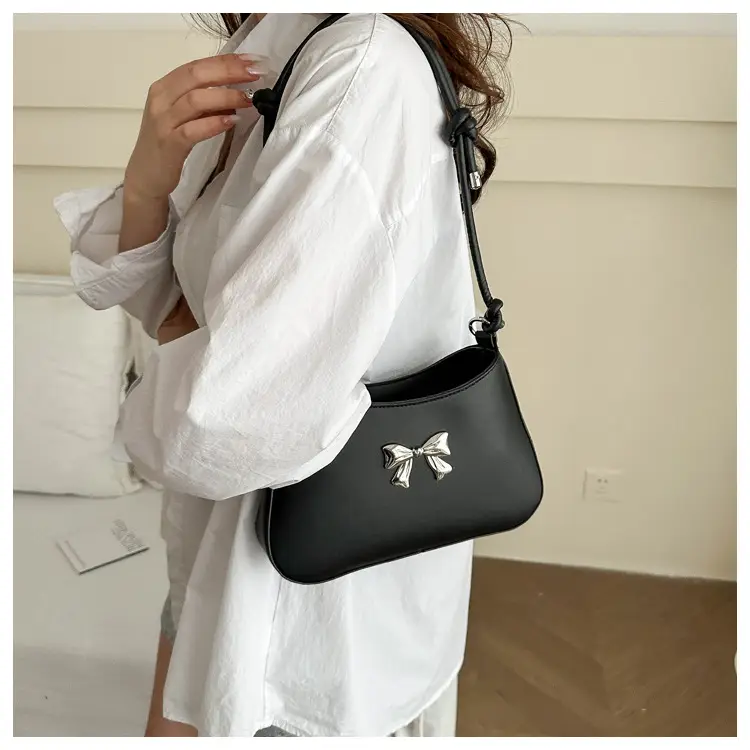 White Bow Shoulder Bag for Women 2024 — feature 13