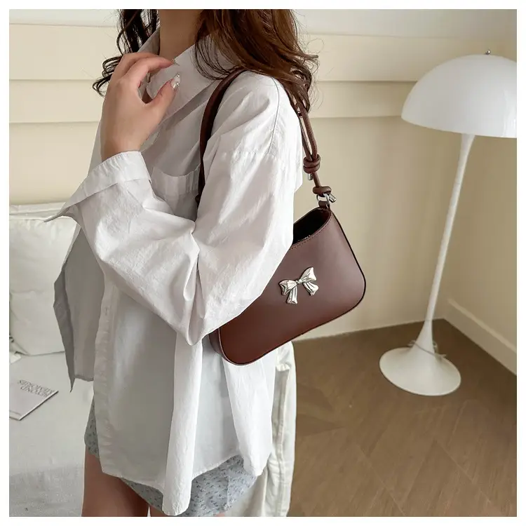 White Bow Shoulder Bag for Women 2024 — feature 15