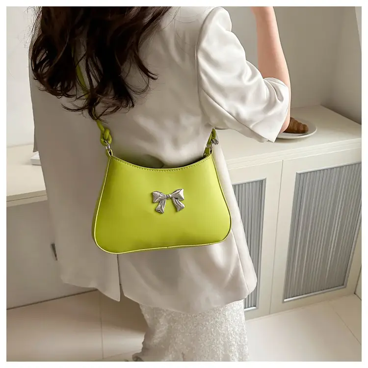 White Bow Shoulder Bag for Women 2024 — feature 18
