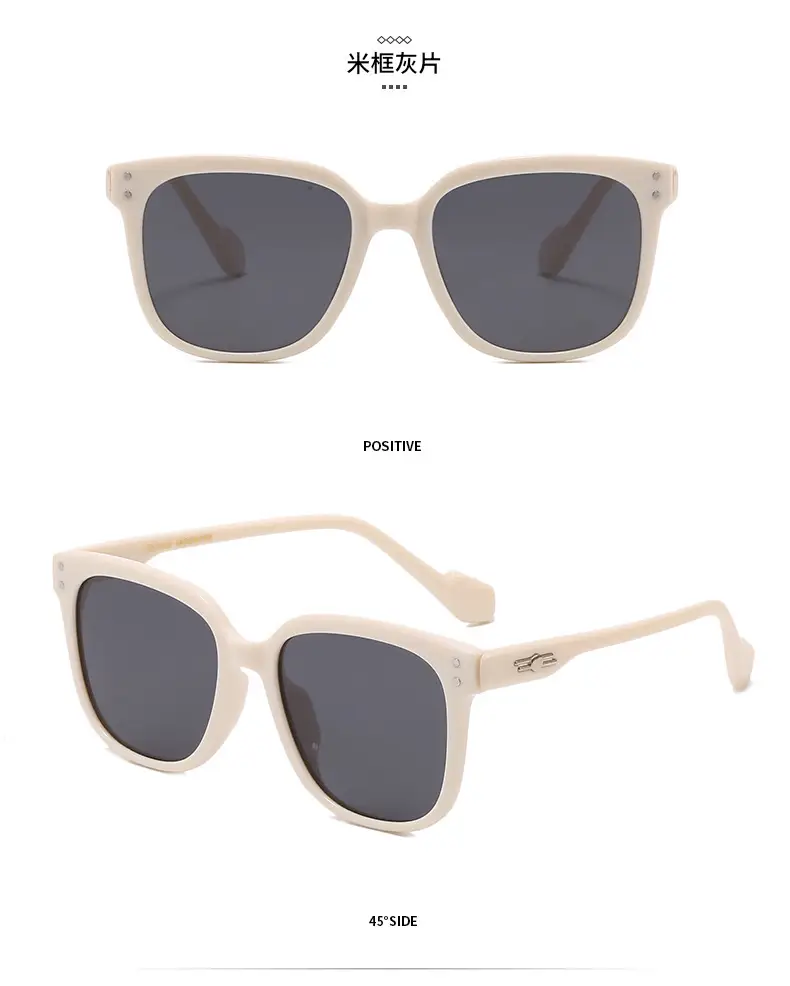 Women Sunscreen Blush Glasses Gradient Sunset Pink Square Frame — feature 4