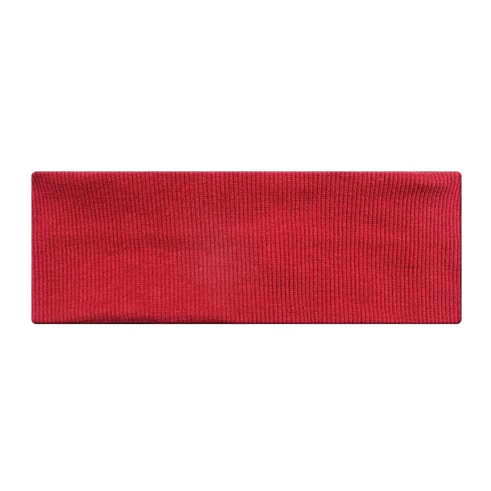 Pink Knitted Sports Hair Band for Women