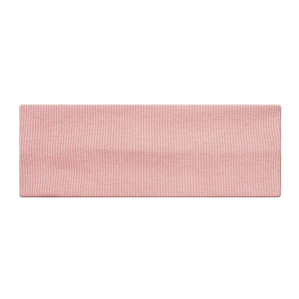 Pink Knitted Sports Hair Band for Women