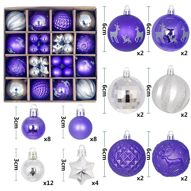 New 44 carton (purple silver)