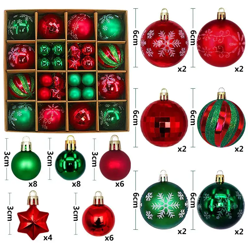 New 44 cartons (red and green)