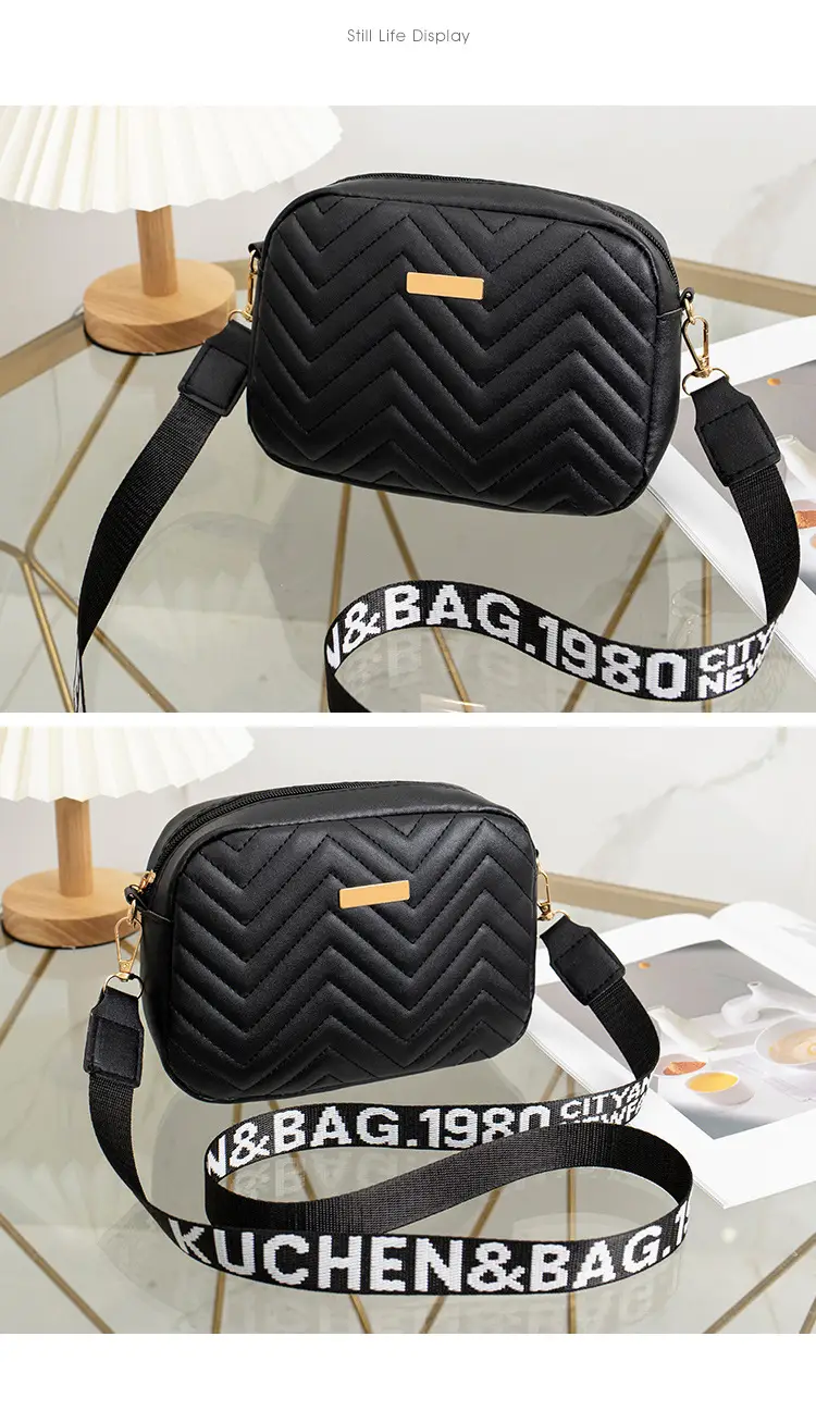 2024 Casual Messenger Bag with Sequin Lettering — feature 16