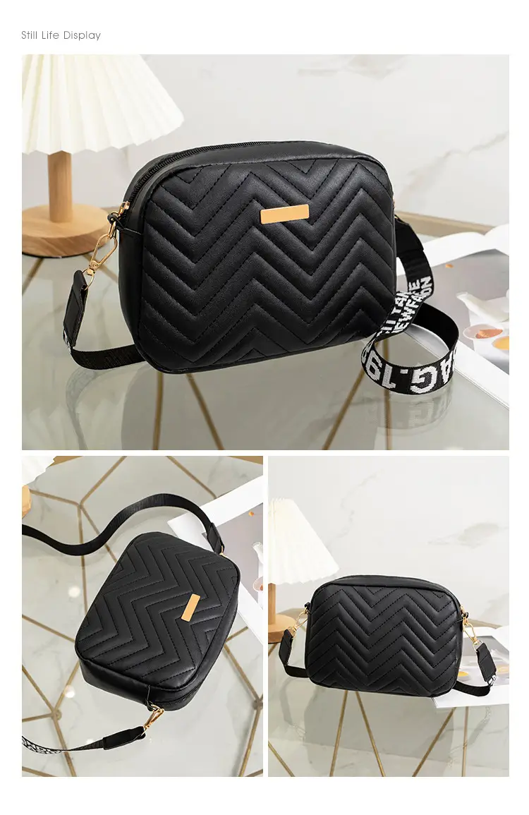 2024 Casual Messenger Bag with Sequin Lettering — feature 17