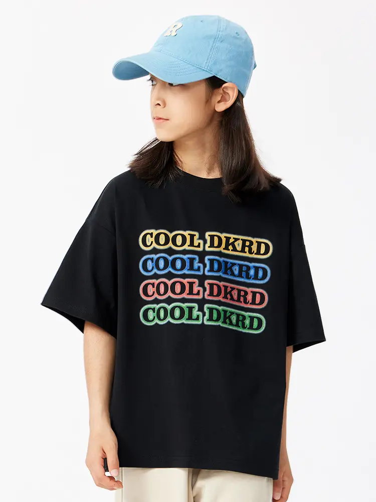 Solona Cool Dk Printed T-Shirt for Girls Boys Summer Loose Fit - Image 6