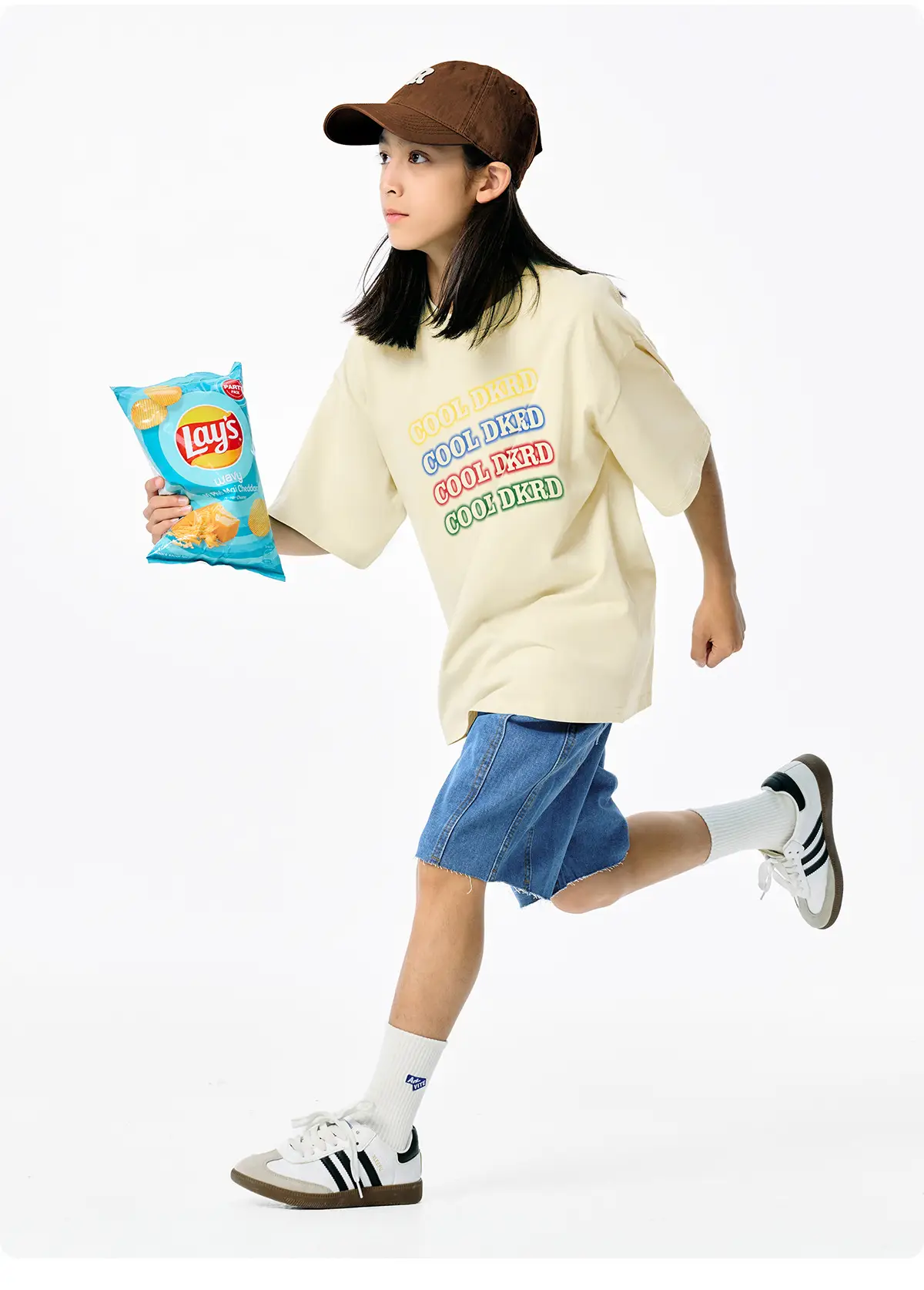 Solona Cool Dk Printed T-Shirt for Girls Boys Summer Loose Fit — feature 21